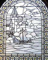 Stained Glass Reading Stained Glass Reading